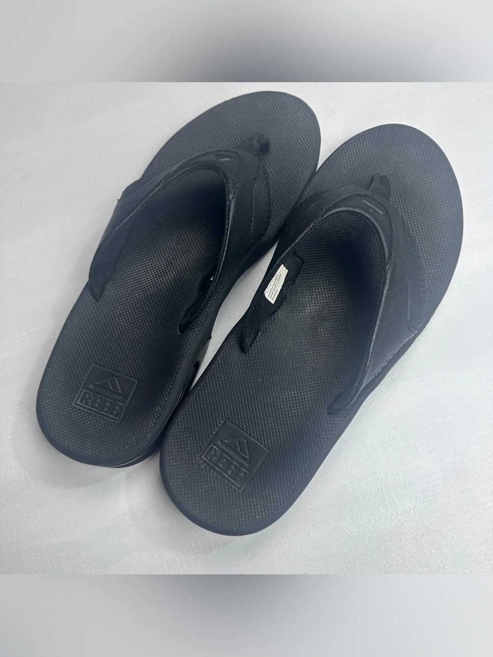 Reef Men's Black Flip Flop Sandals